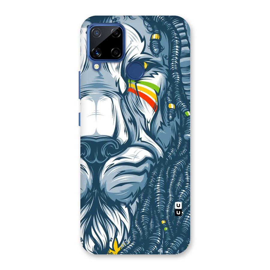 Lionic Face Back Case for Realme C15