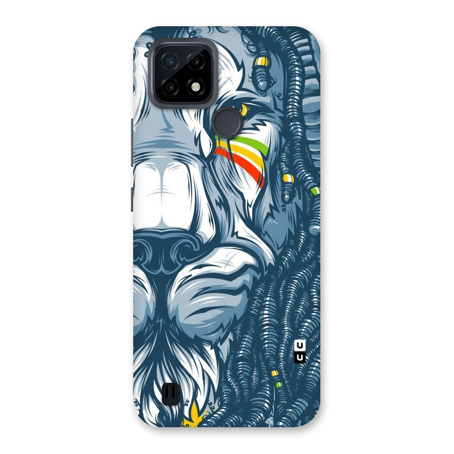 Lionic Face Back Case for Realme C21