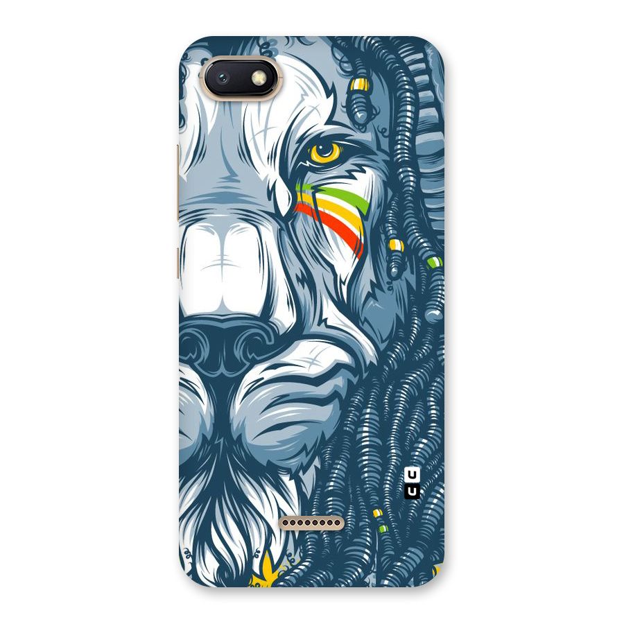 Lionic Face Back Case for Redmi 6A
