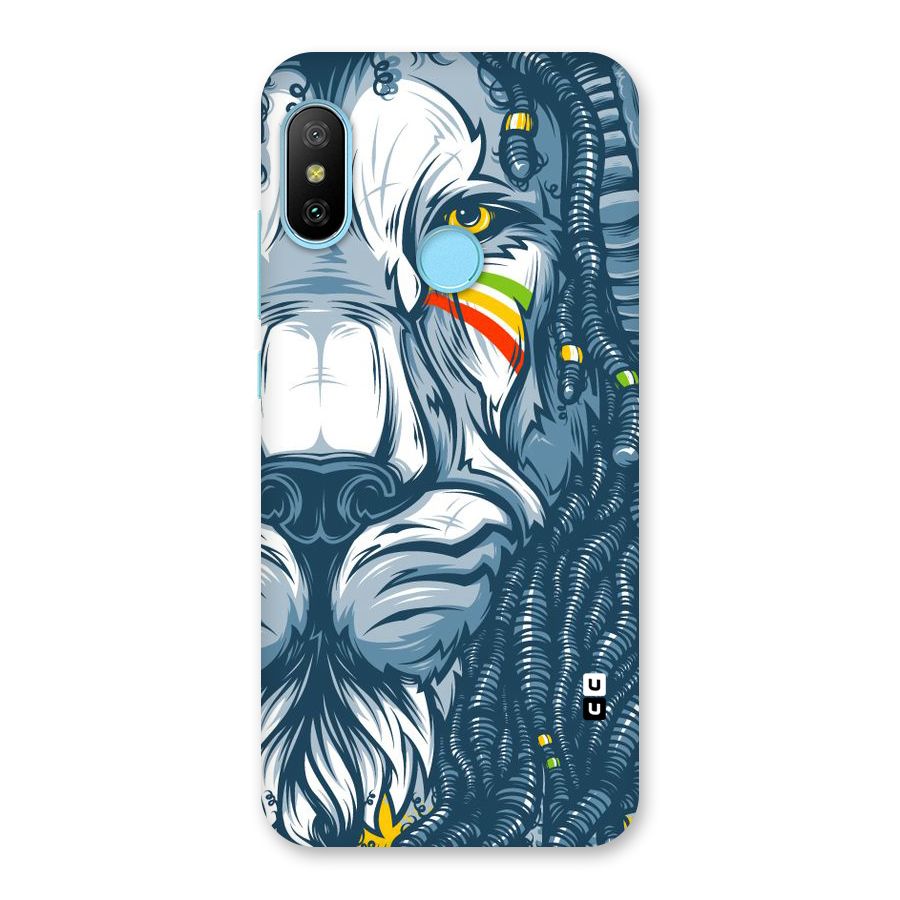 Lionic Face Back Case for Redmi 6 Pro