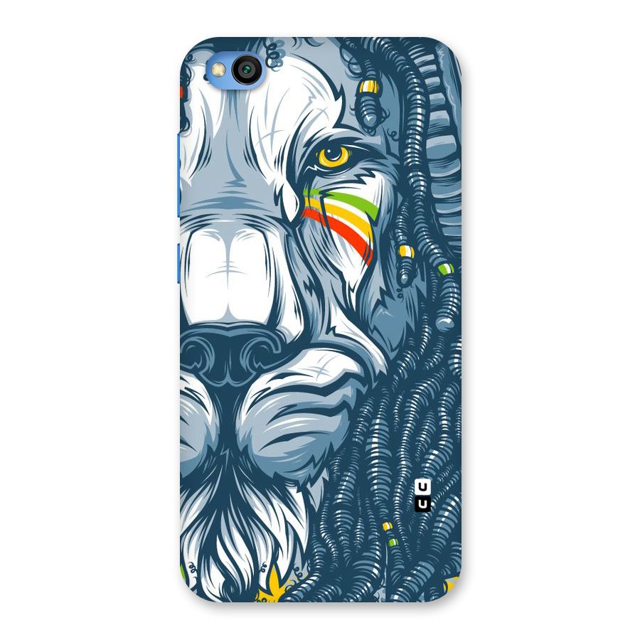 Lionic Face Back Case for Redmi Go