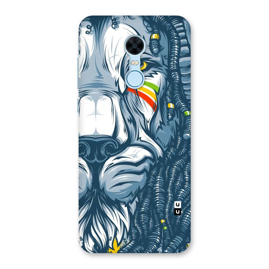 Lionic Face Back Case for Redmi Note 5