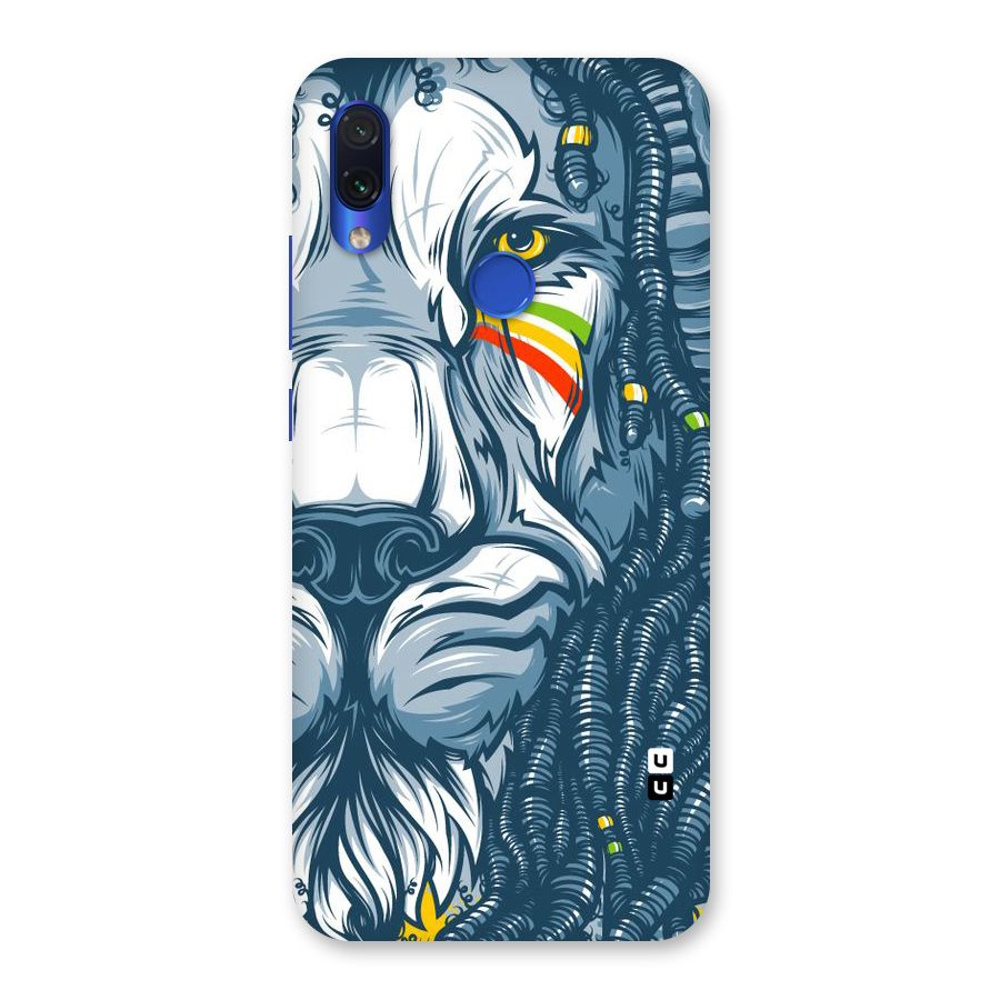 Lionic Face Back Case for Redmi Note 7