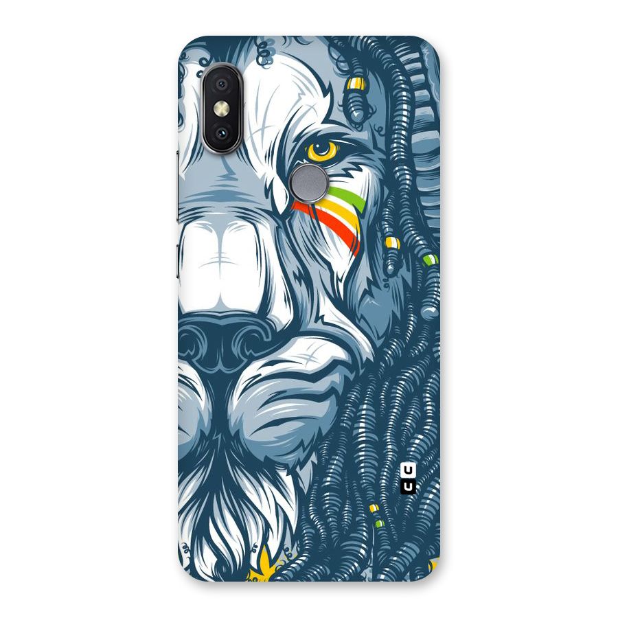 Lionic Face Back Case for Redmi Y2