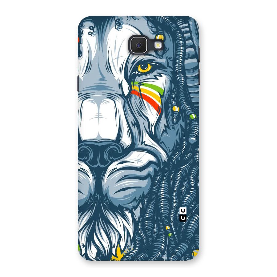 Lionic Face Back Case for Samsung Galaxy J7 Prime