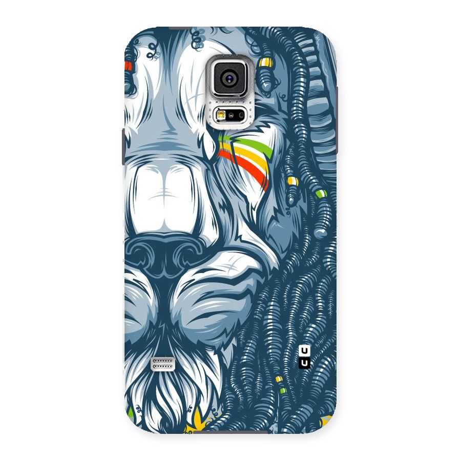 Lionic Face Back Case for Samsung Galaxy S5