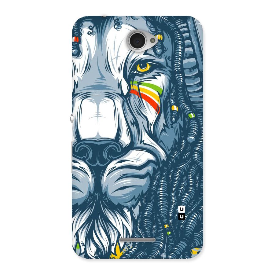 Lionic Face Back Case for Sony Xperia E4
