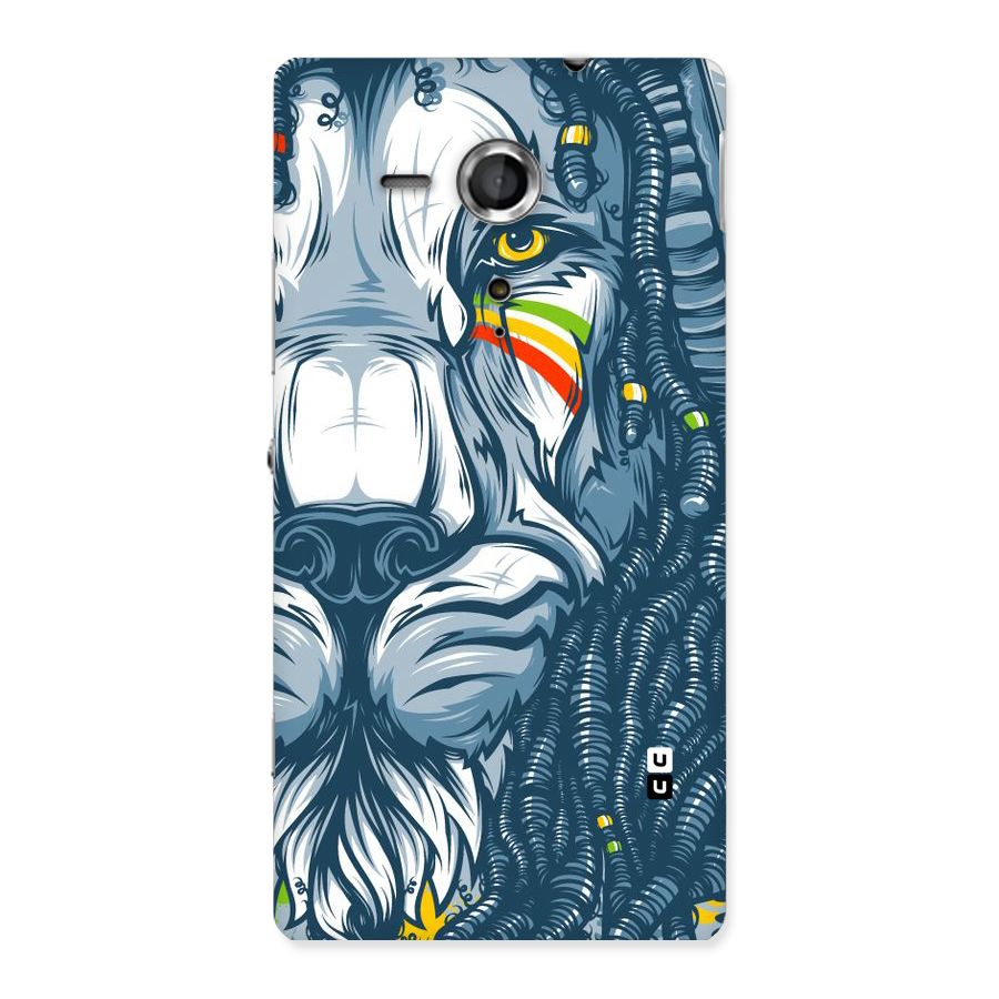 Lionic Face Back Case for Sony Xperia SP
