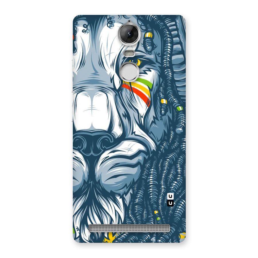 Lionic Face Back Case for Vibe K5 Note