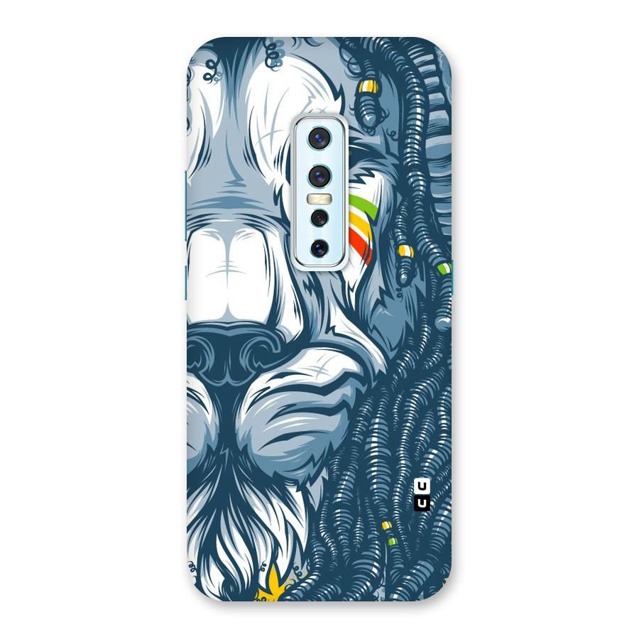 Lionic Face Back Case for Vivo V17 Pro