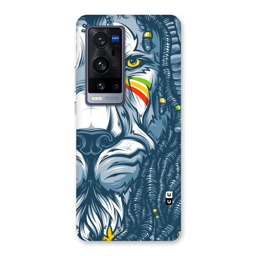 Lionic Face Back Case for Vivo X60 Pro Plus