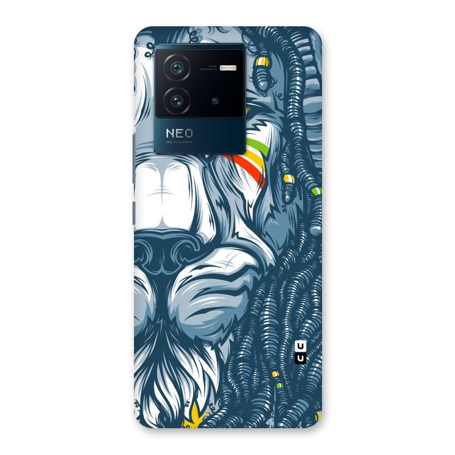 Lionic Face Back Case for Vivo iQOO Neo 6 5G