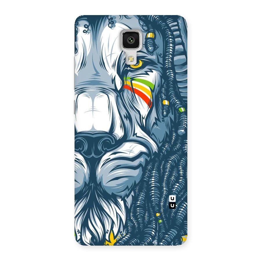 Lionic Face Back Case for Xiaomi Mi 4