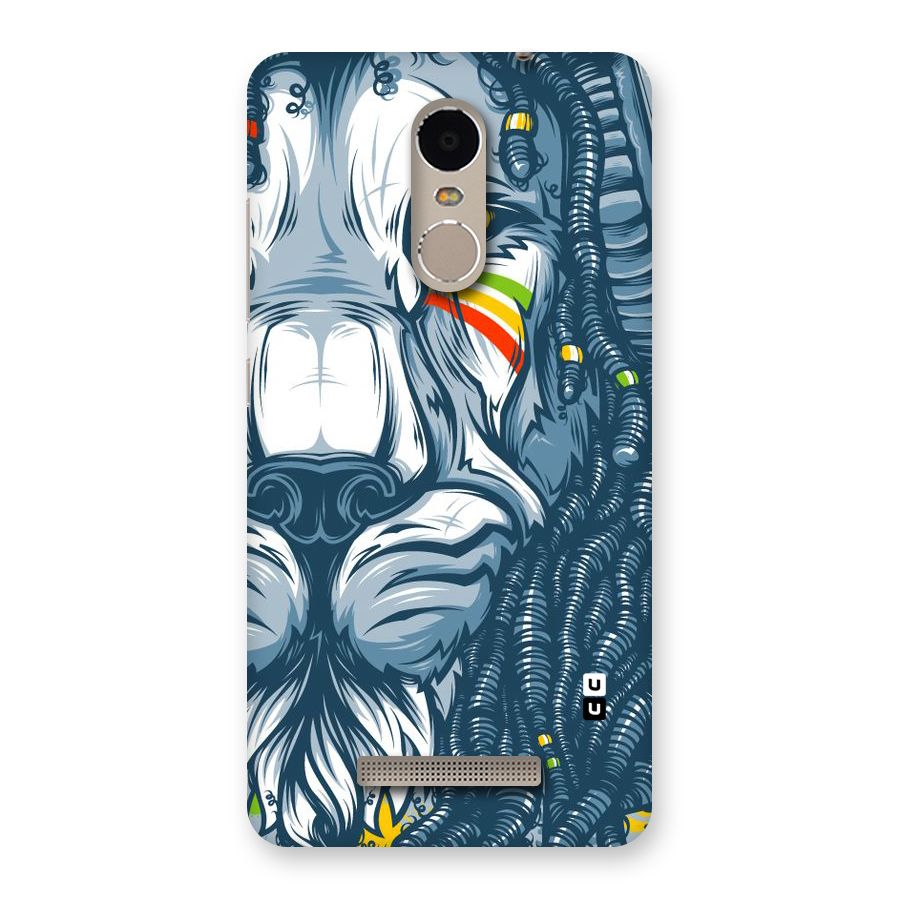 Lionic Face Back Case for Xiaomi Redmi Note 3