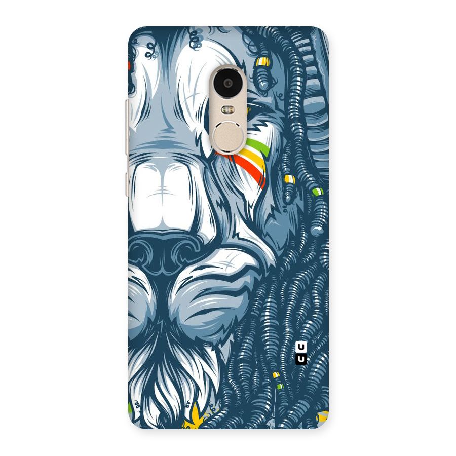 Lionic Face Back Case for Xiaomi Redmi Note 4