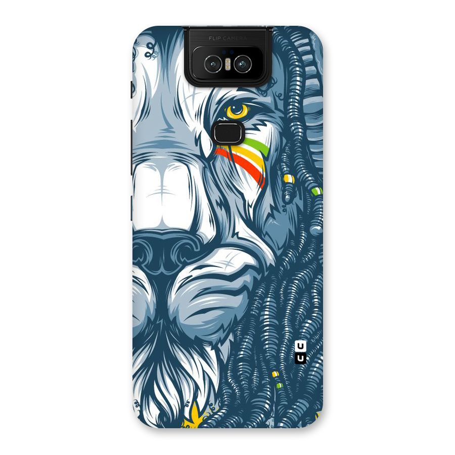 Lionic Face Back Case for Zenfone 6z