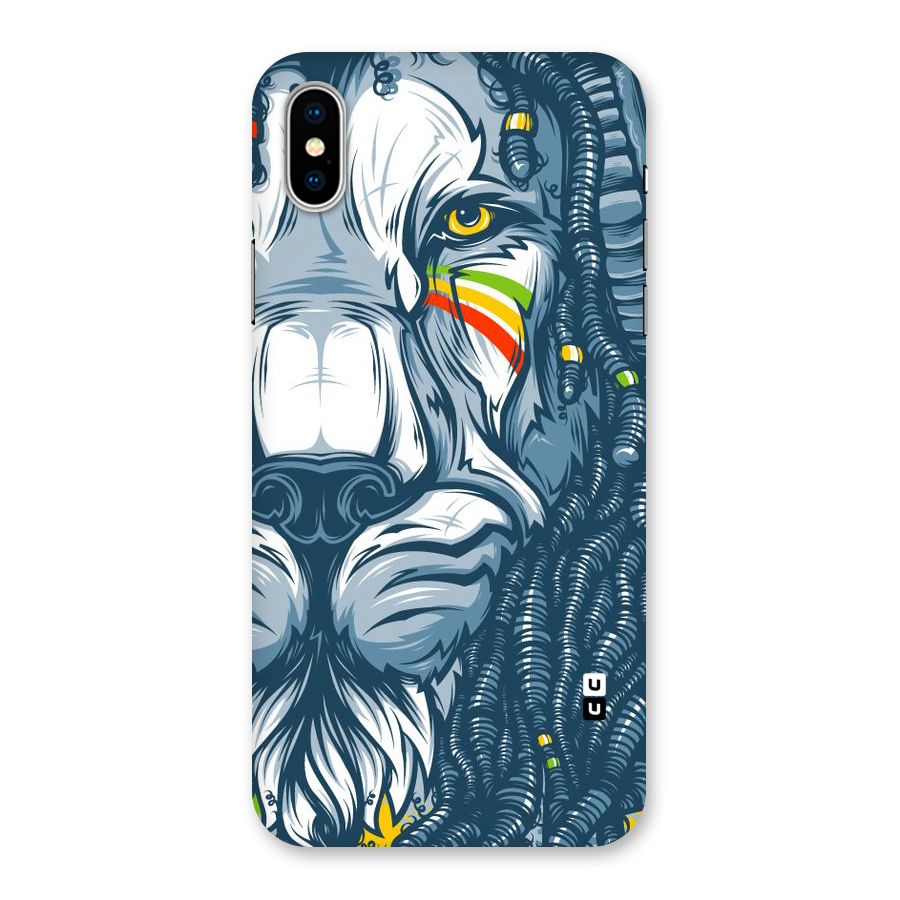 Lionic Face Back Case for iPhone XS