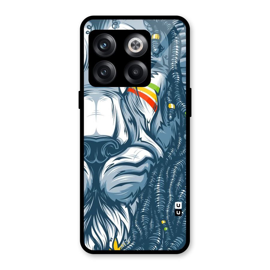 Lionic Face Glass Back Case for OnePlus 10T