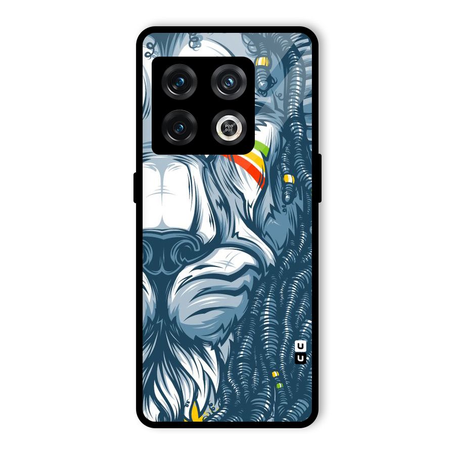 Lionic Face Glass Back Case for OnePlus 10 Pro 5G