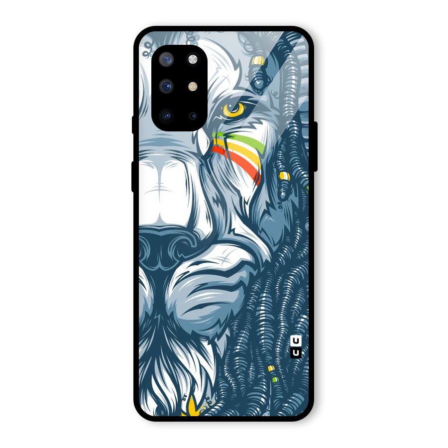 Lionic Face Glass Back Case for OnePlus 8T