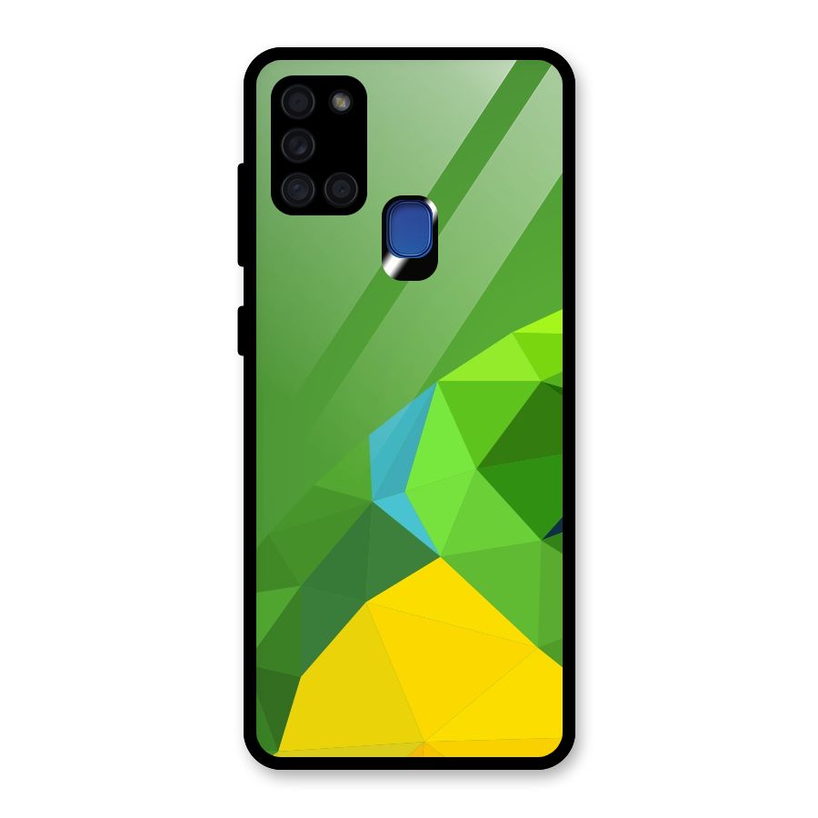 Little Bird Glass Back Case for Galaxy A21s