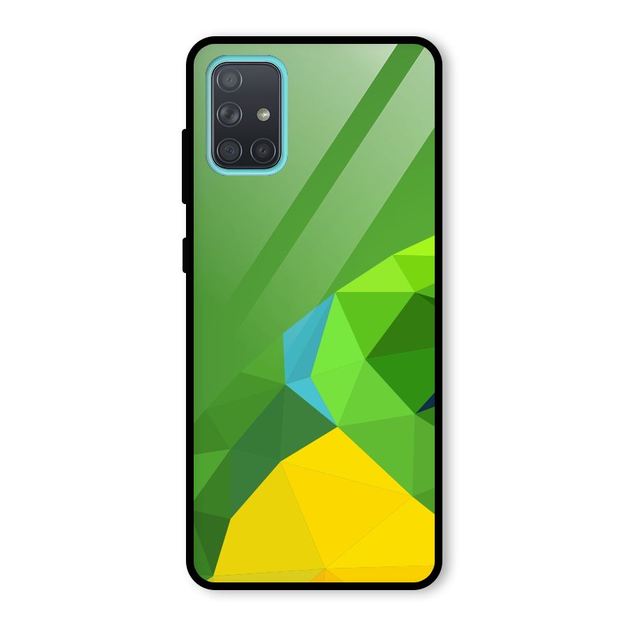 Little Bird Glass Back Case for Galaxy A71