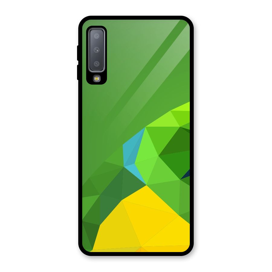 Little Bird Glass Back Case for Galaxy A7 (2018)