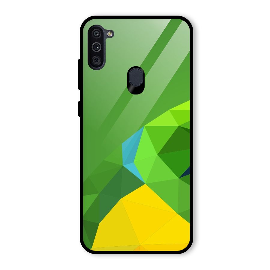 Little Bird Glass Back Case for Galaxy M11