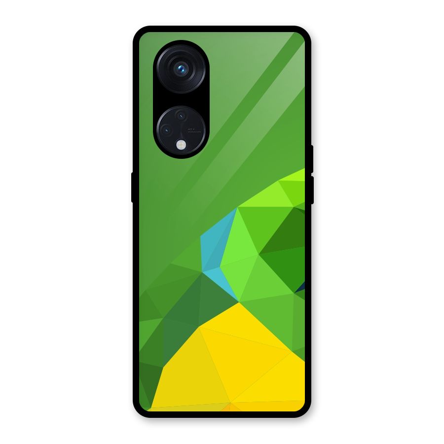 Little Bird Glass Back Case for Reno8 T 5G