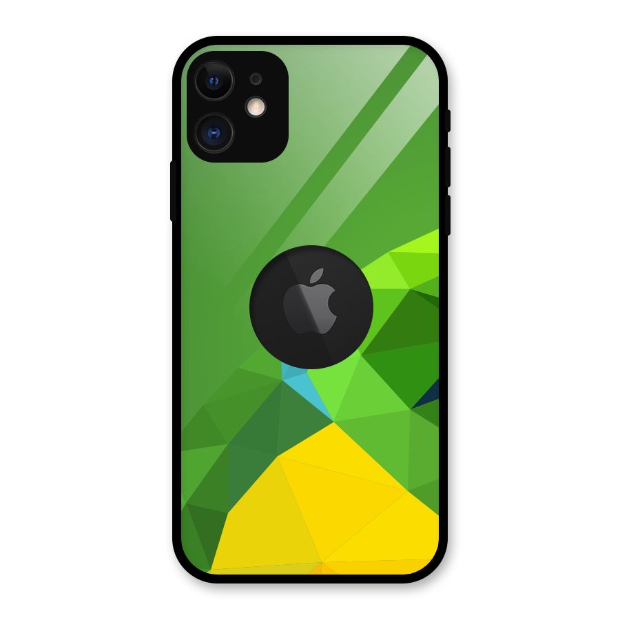 Little Bird Glass Back Case for iPhone 11 Logo Cut