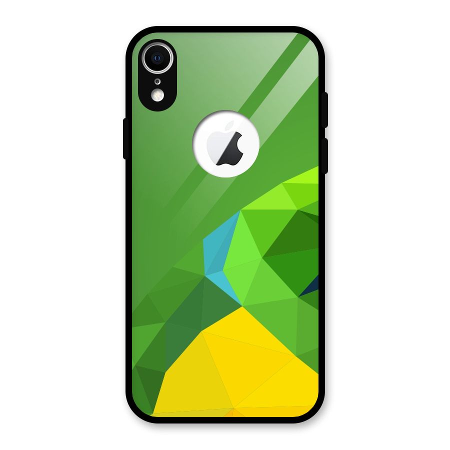 Little Bird Glass Back Case for iPhone XR Logo Cut