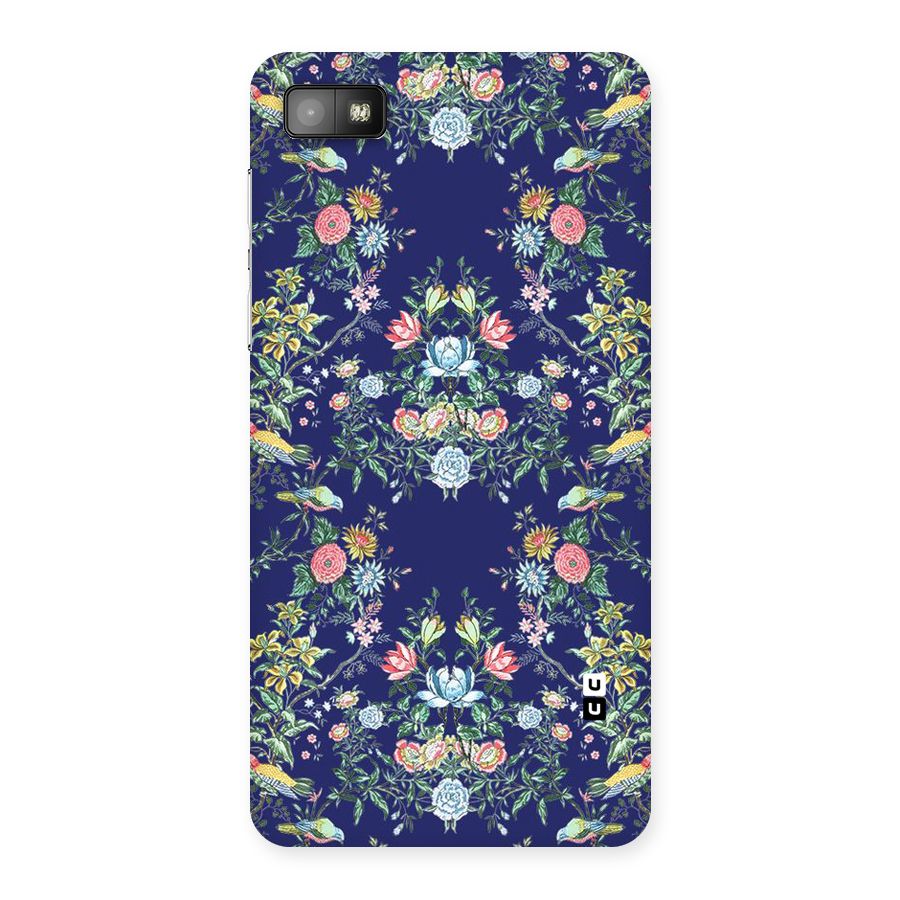 Little Flowers Pattern Back Case for Blackberry Z10