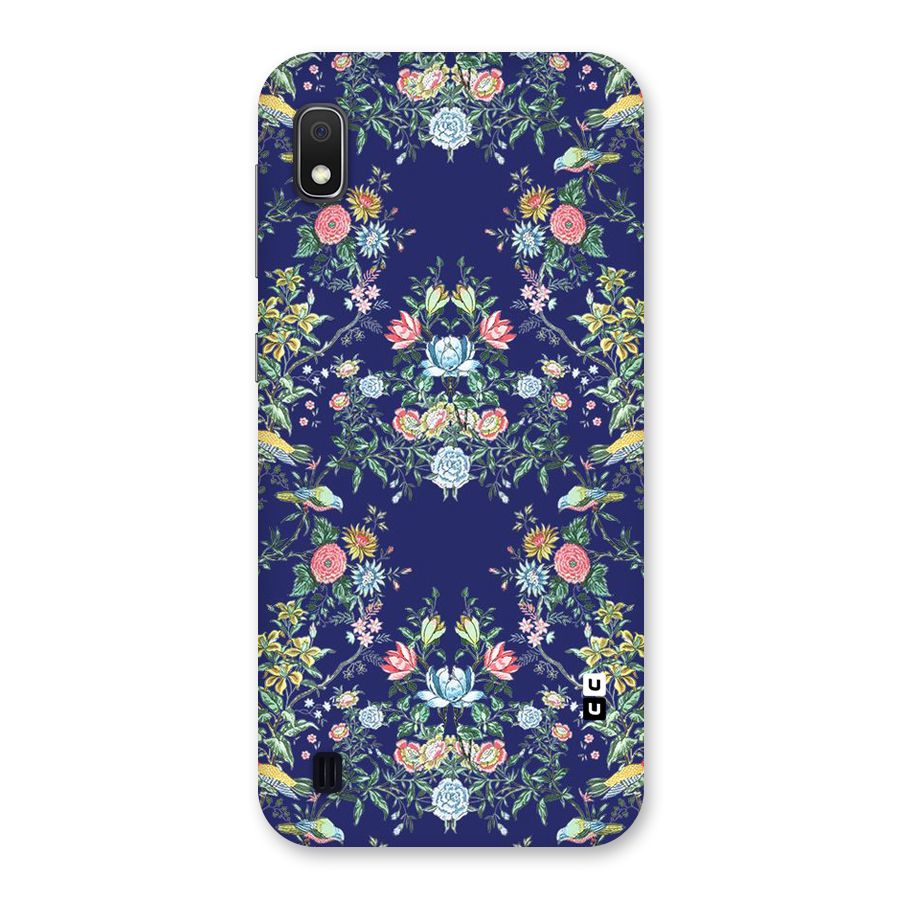 Little Flowers Pattern Back Case for Galaxy A10