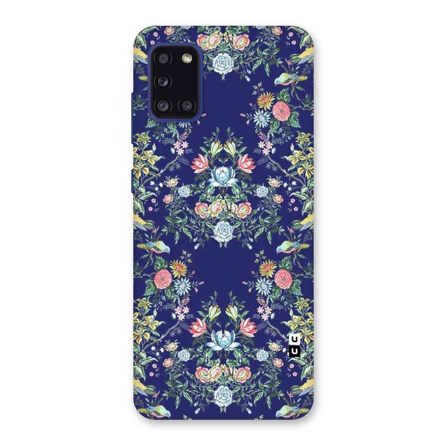 Little Flowers Pattern Back Case for Galaxy A31
