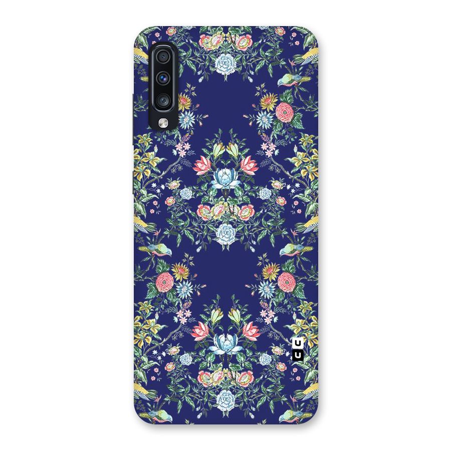 Little Flowers Pattern Back Case for Galaxy A70