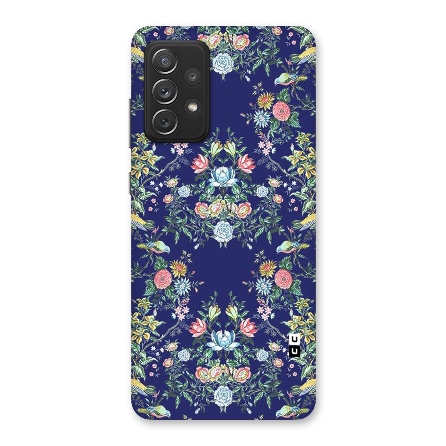 Little Flowers Pattern Back Case for Galaxy A72