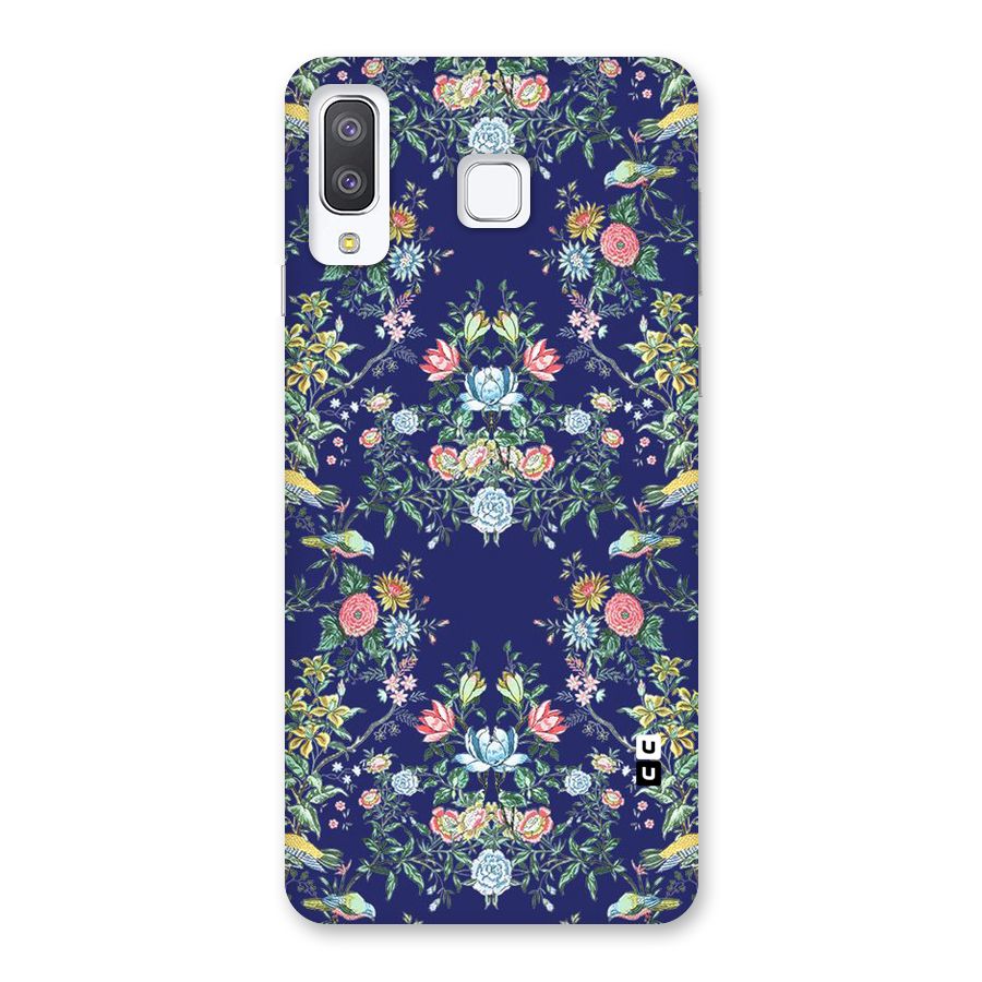 Little Flowers Pattern Back Case for Galaxy A8 Star