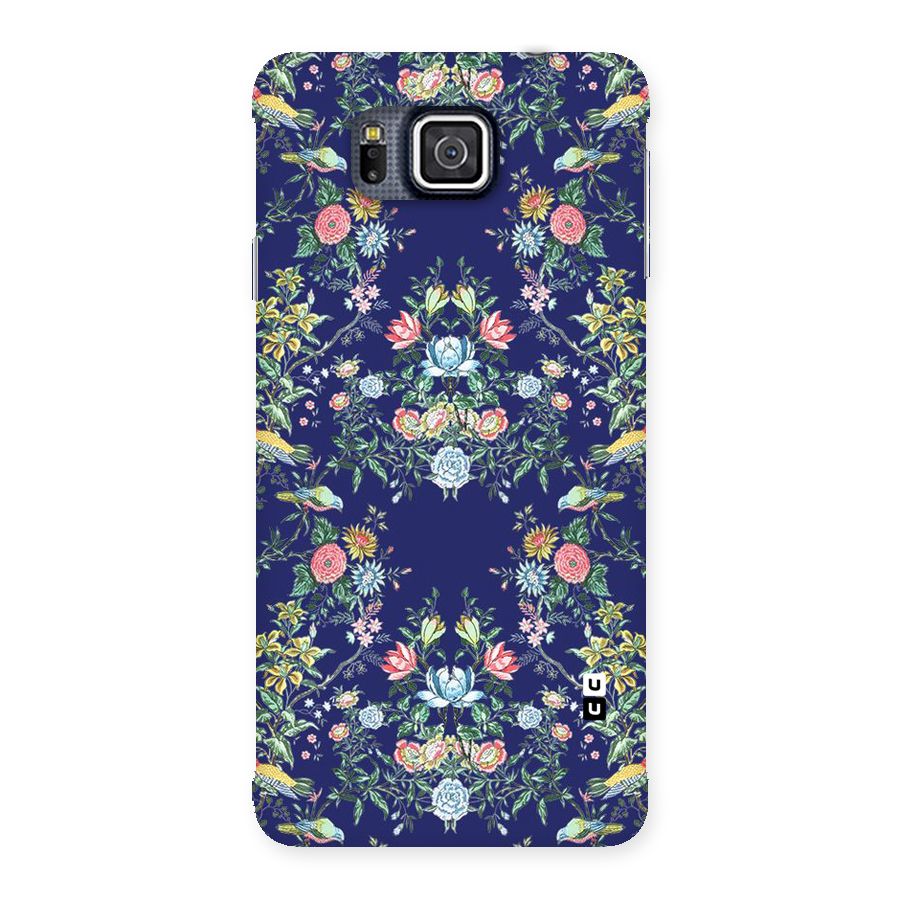Little Flowers Pattern Back Case for Galaxy Alpha