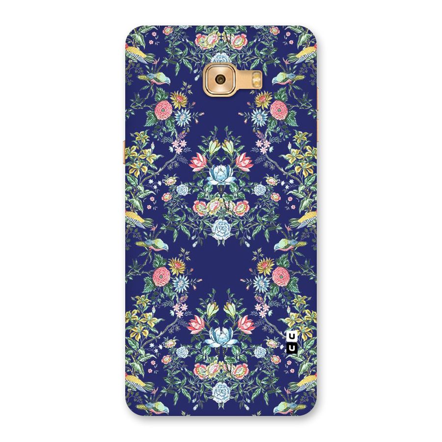 Little Flowers Pattern Back Case for Galaxy C9 Pro