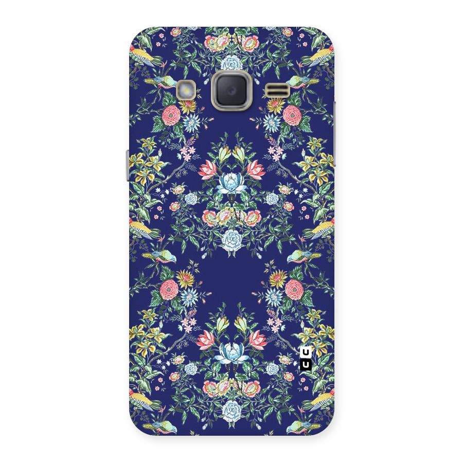 Little Flowers Pattern Back Case for Galaxy J2