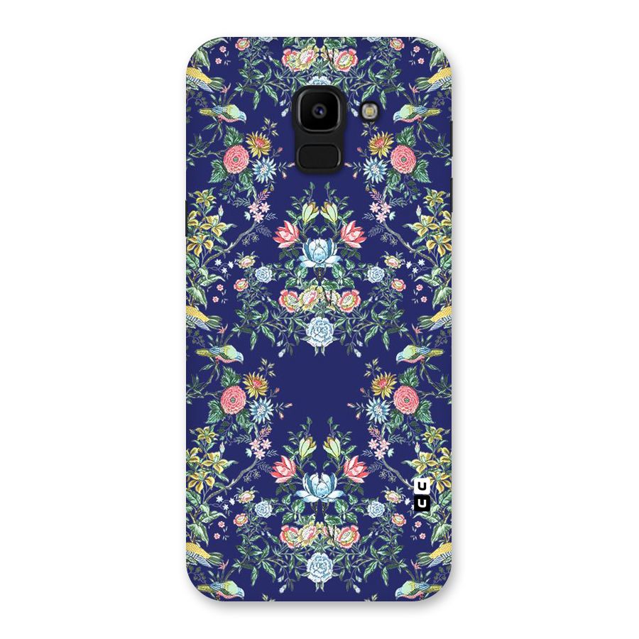 Little Flowers Pattern Back Case for Galaxy J6