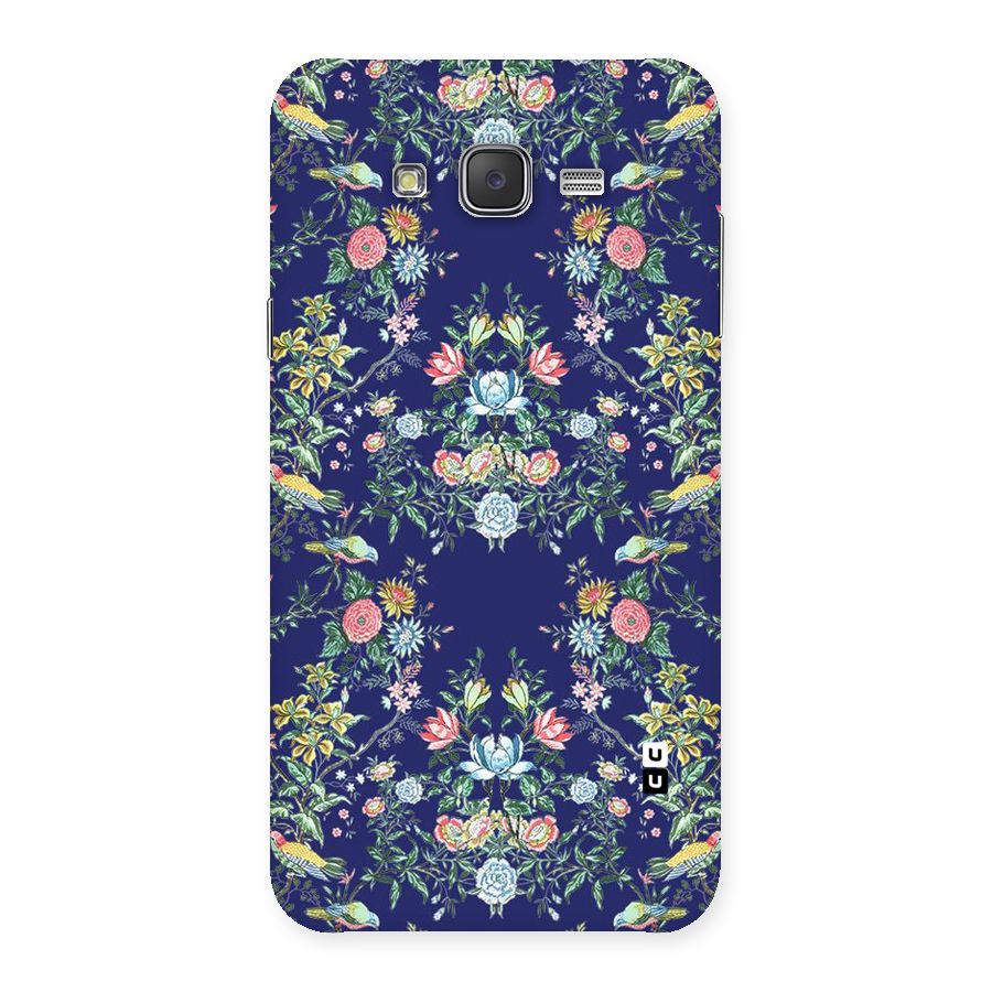 Little Flowers Pattern Back Case for Galaxy J7