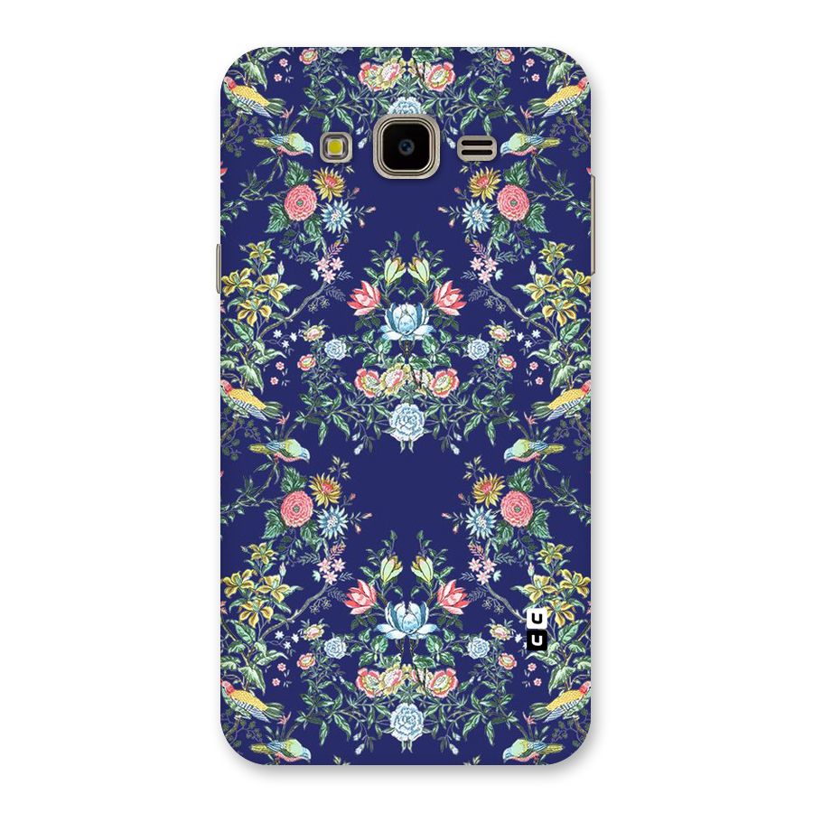 Little Flowers Pattern Back Case for Galaxy J7 Nxt
