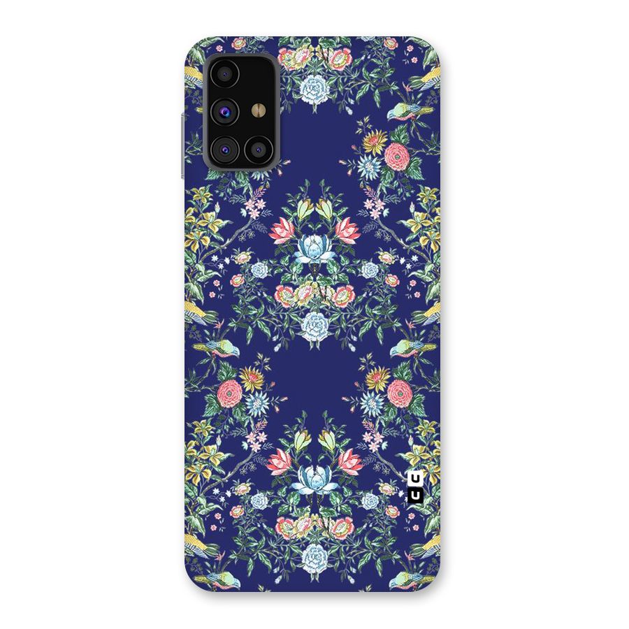 Little Flowers Pattern Back Case for Galaxy M31s