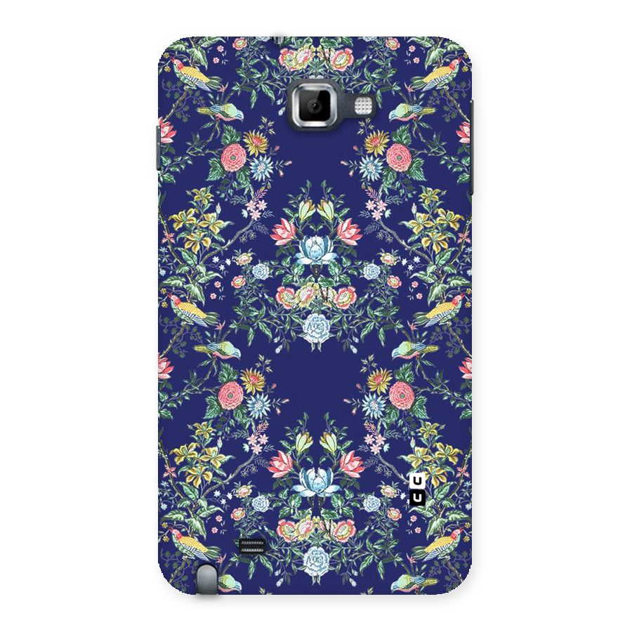 Little Flowers Pattern Back Case for Galaxy Note