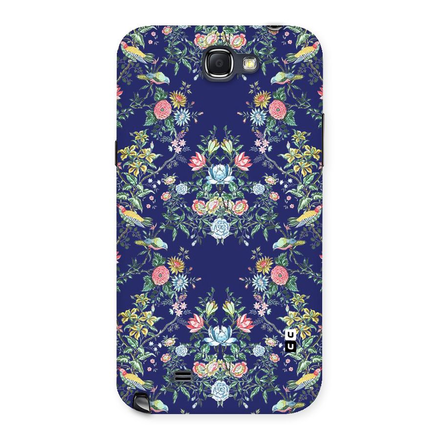 Little Flowers Pattern Back Case for Galaxy Note 2