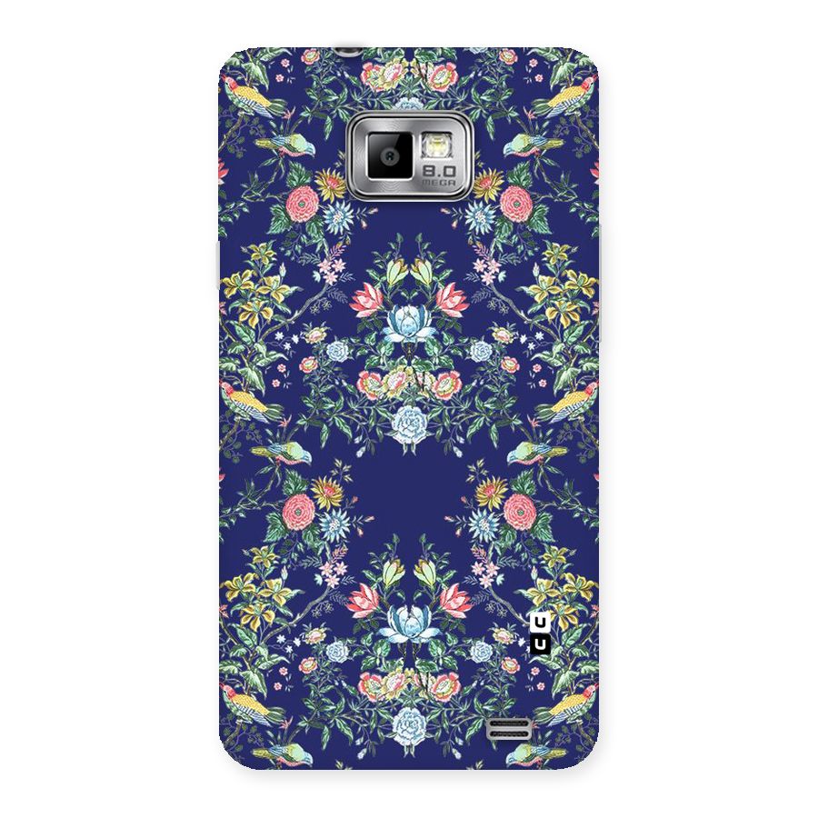 Little Flowers Pattern Back Case for Galaxy S2