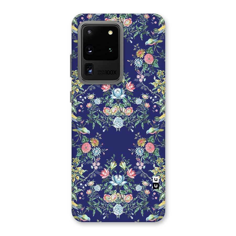 Little Flowers Pattern Back Case for Galaxy S20 Ultra