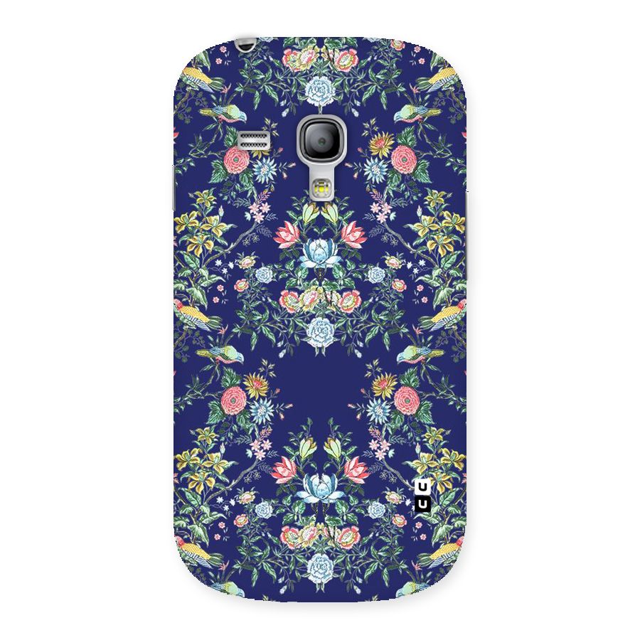 Little Flowers Pattern Back Case for Galaxy S3 Mini