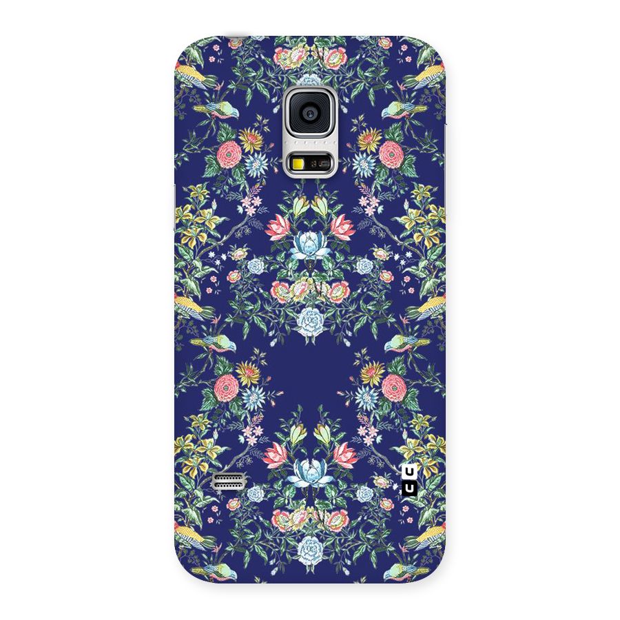 Little Flowers Pattern Back Case for Galaxy S5 Mini